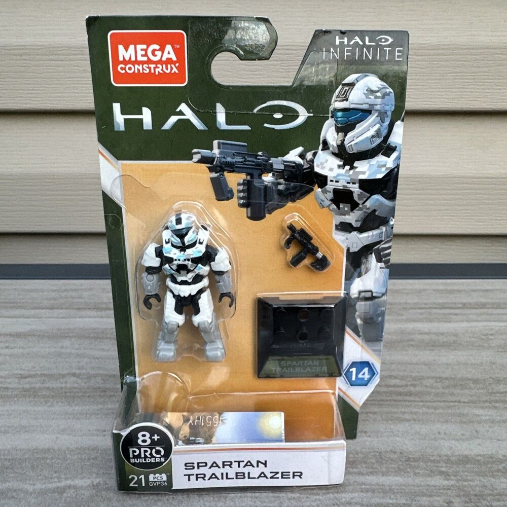 MEGA Construx Halo Infinite Spartan Trailblazer Series 14 Mini Fig 21 Pcs